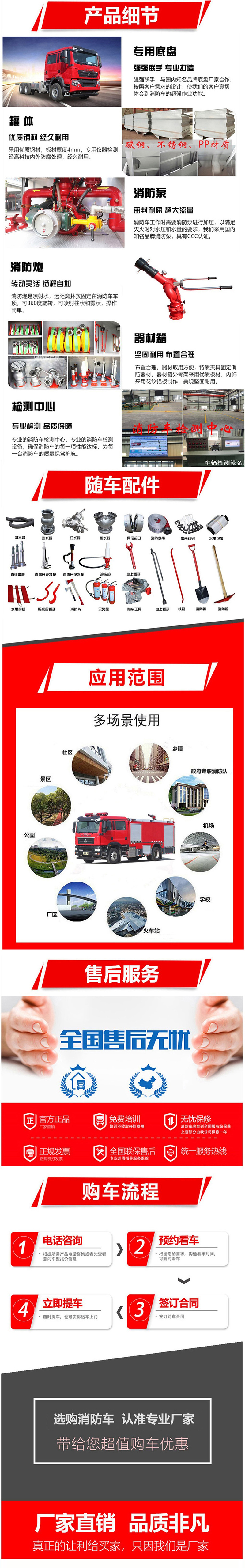 重汽A類泡沫主戰消防車